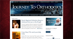 Desktop Screenshot of journeytoorthodoxy.com